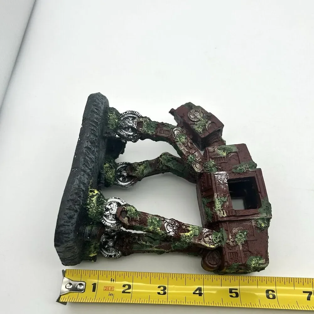 AT-AT Star Wars Walker Aquarium Decor Resin Ornament 6” Fish Tank Statue
